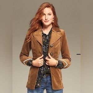 CAbi Brown Corduroy Jacket